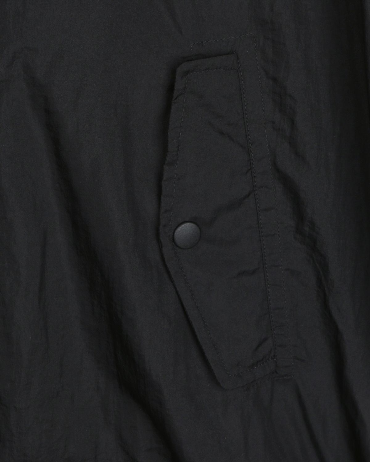 비슬로우(BESLOW) SHEER NYLON FLIGHT JACKET BLACK
