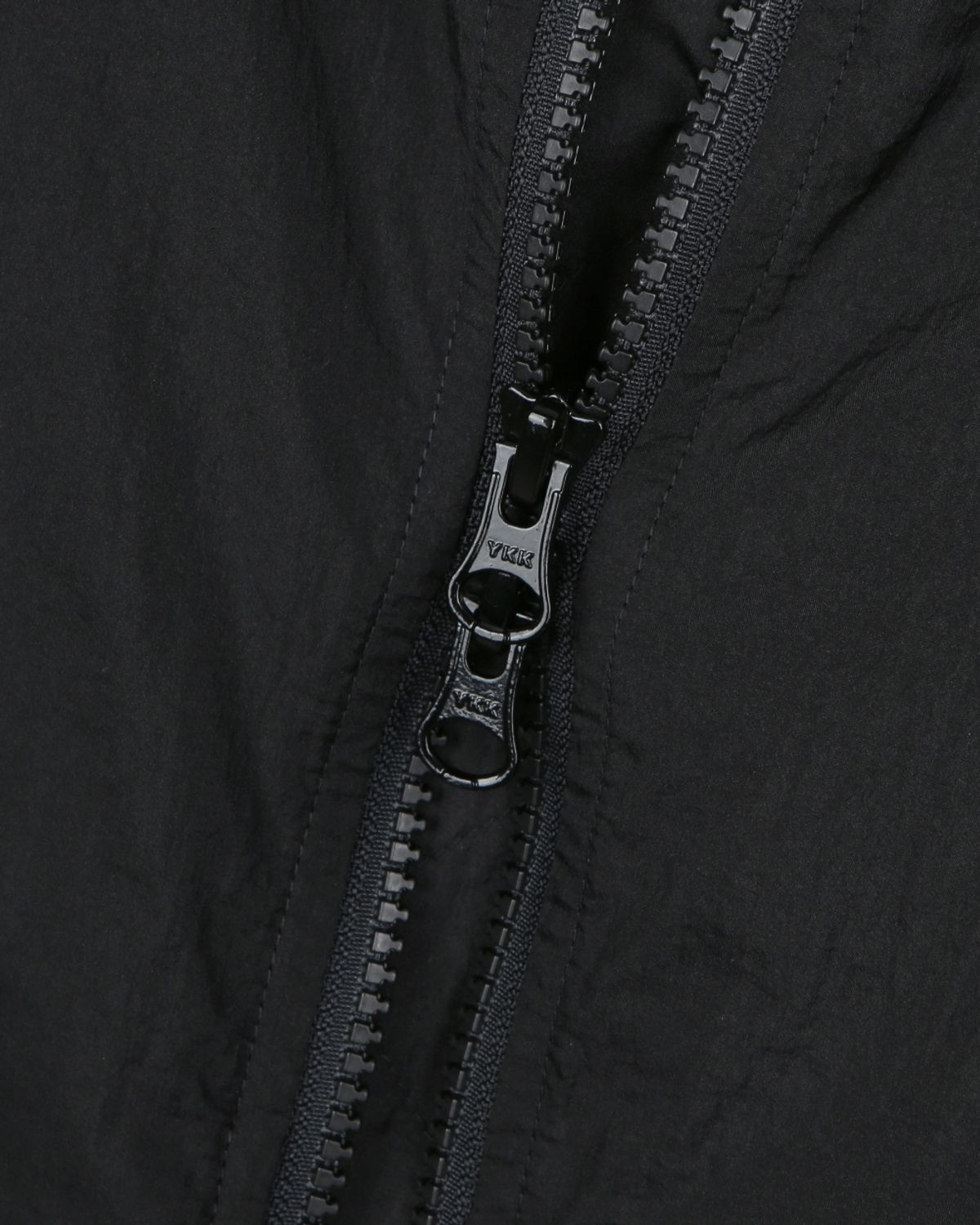 비슬로우(BESLOW) SHEER NYLON FLIGHT JACKET BLACK