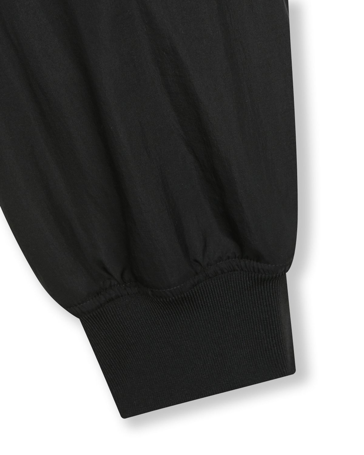 비슬로우(BESLOW) SHEER NYLON FLIGHT JACKET BLACK