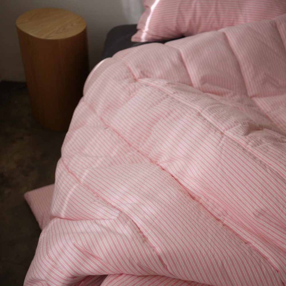 봄봄패브릭스(BOMBOM FABRICS) Soft, washed cotton bedding 60수 Stripe comforter 5colors