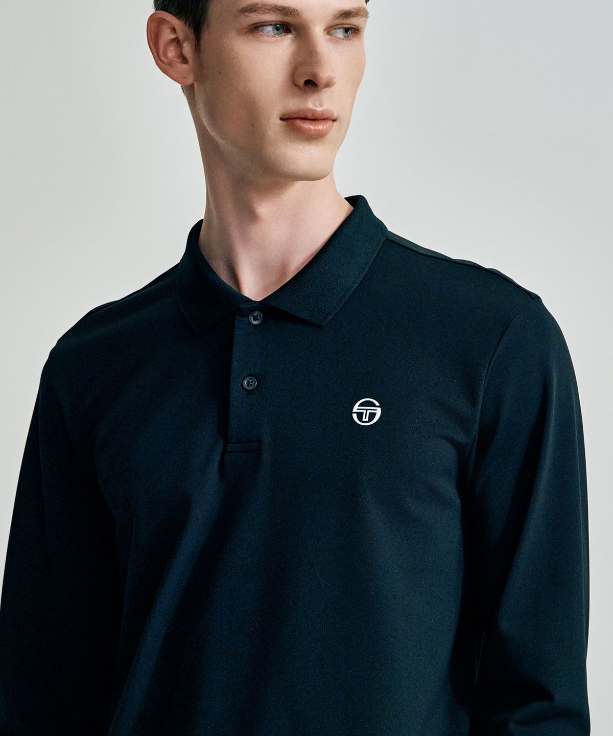 세르지오 타키니(SERGIO TACCHINI) M 타키니 플레잉 긴팔 폴로 (Black)