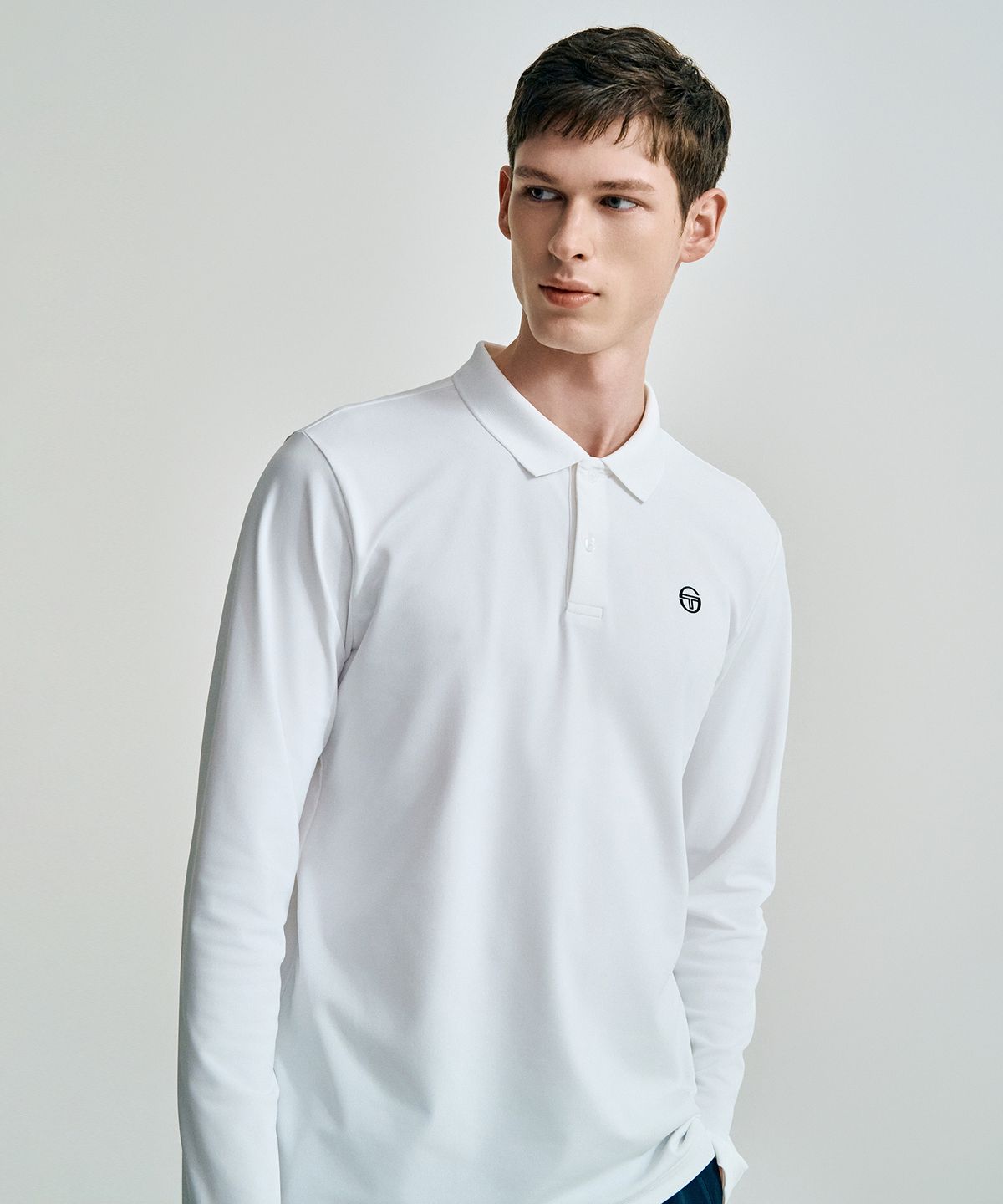 세르지오 타키니(SERGIO TACCHINI) M 타키니 플레잉 긴팔 폴로 (White)