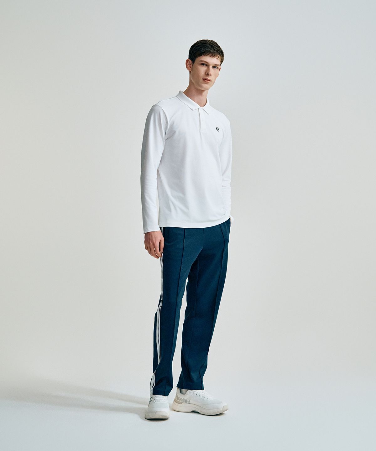세르지오 타키니(SERGIO TACCHINI) M 타키니 플레잉 긴팔 폴로 (White)