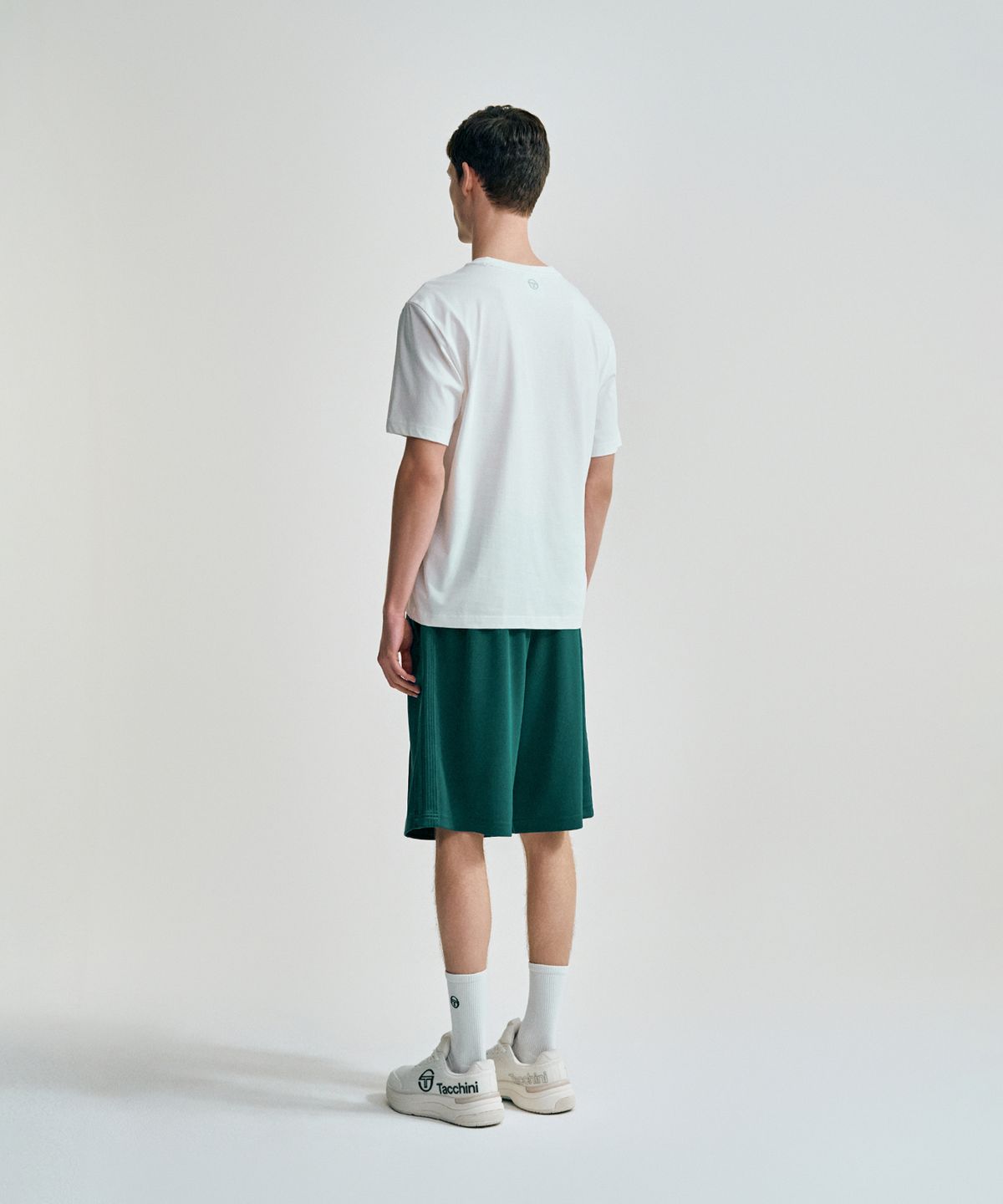 세르지오 타키니(SERGIO TACCHINI) M 타키니 모던 트랙 버뮤다 팬츠 (D.Green)