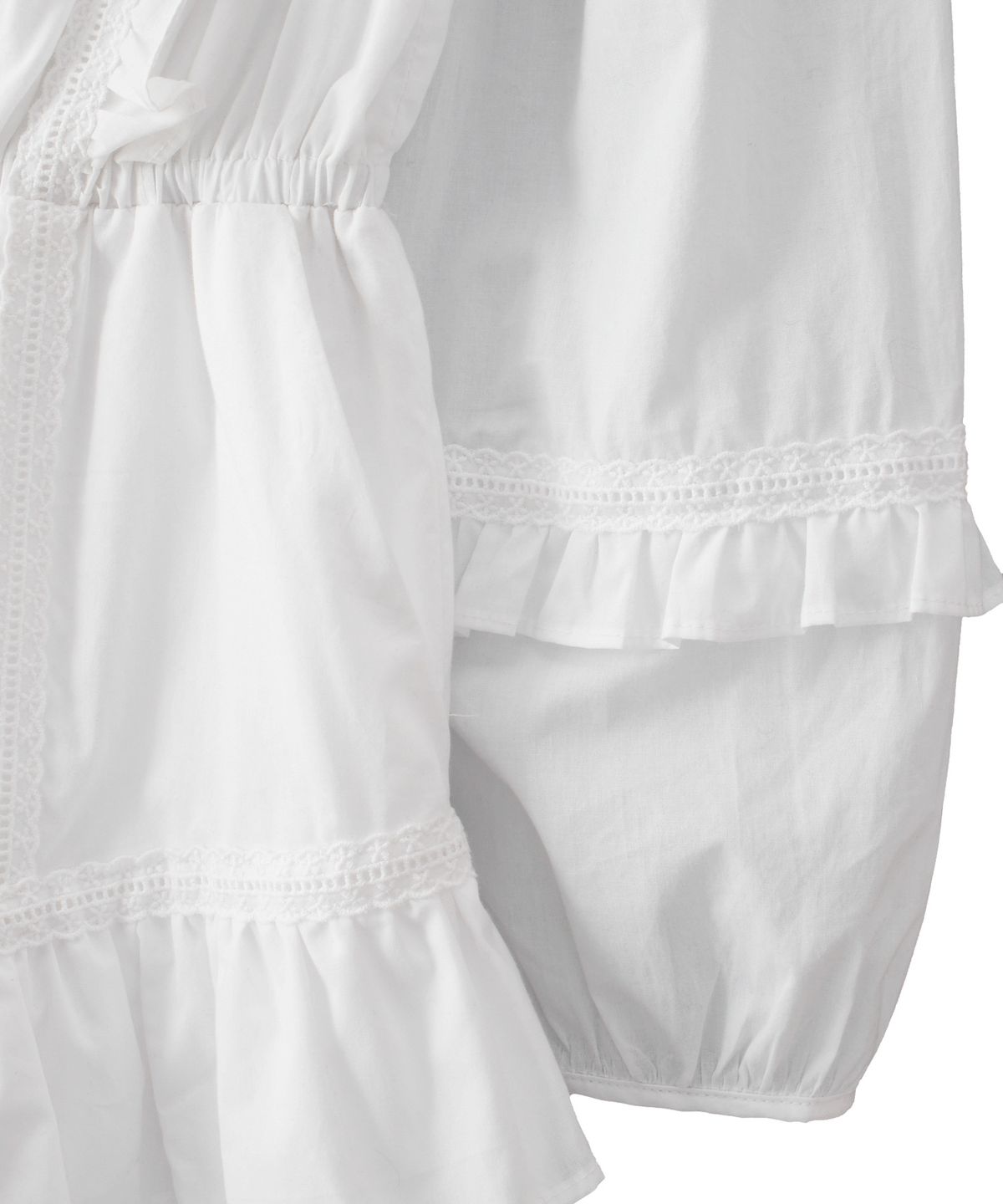 살롱 드 욘(SALON DE YOHN) Ruffle Point Jumpsuit_ White