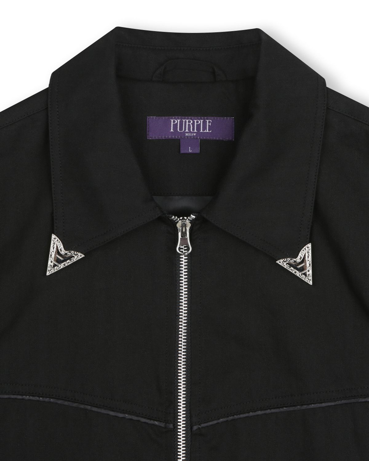 비슬로우(BESLOW) WESTERN BLOUSON JACKET BLACK