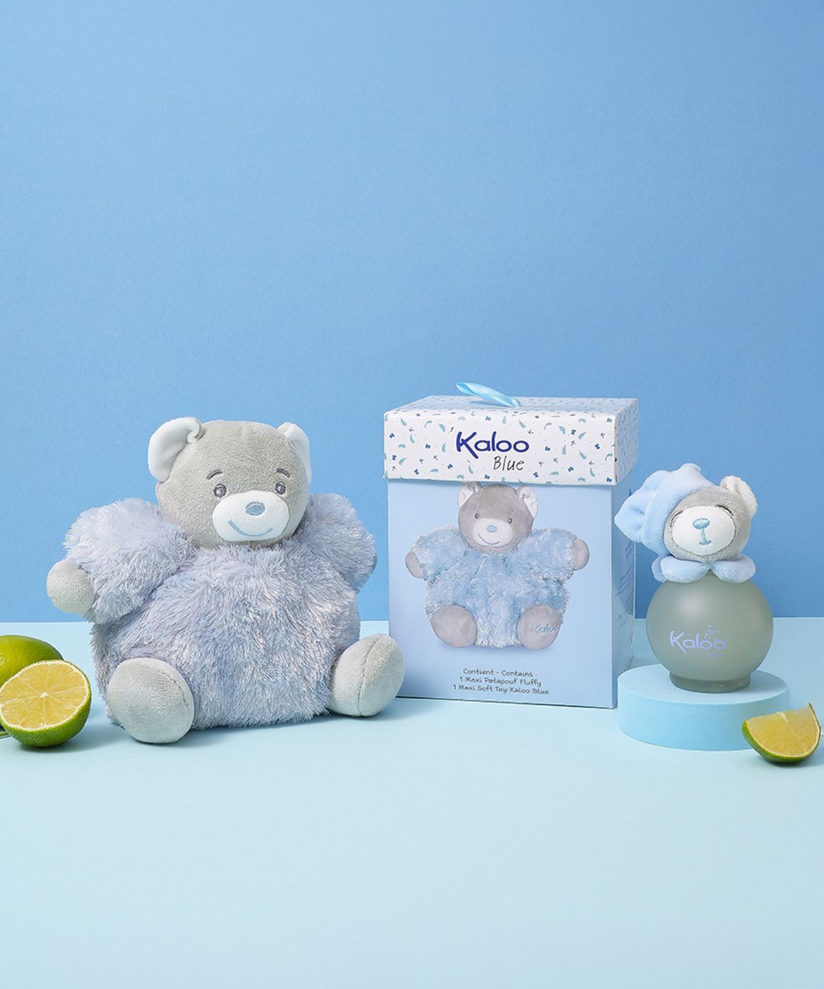 깔루(KALOO) 블루 EDS 95ML+곰인형 세트