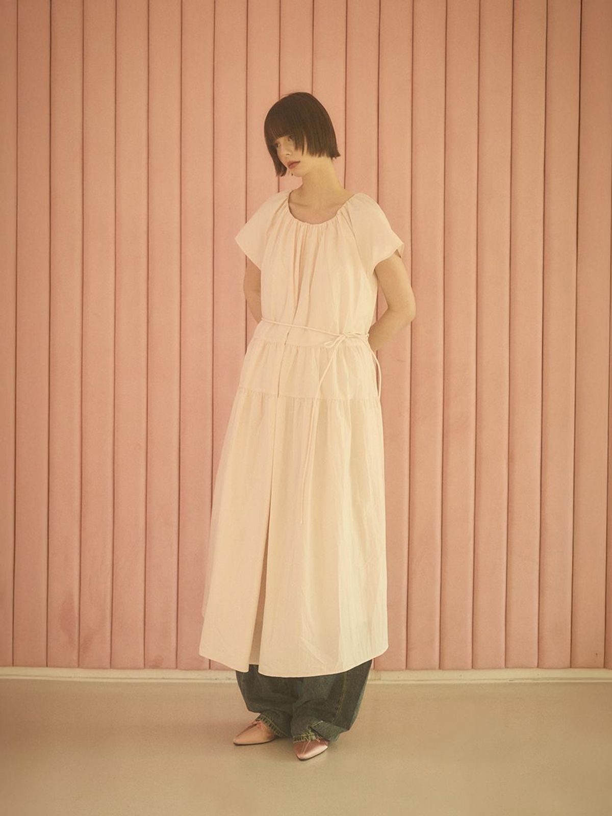 쿨키튼(KOOLKITTEN) Ribbon Cozy Dress