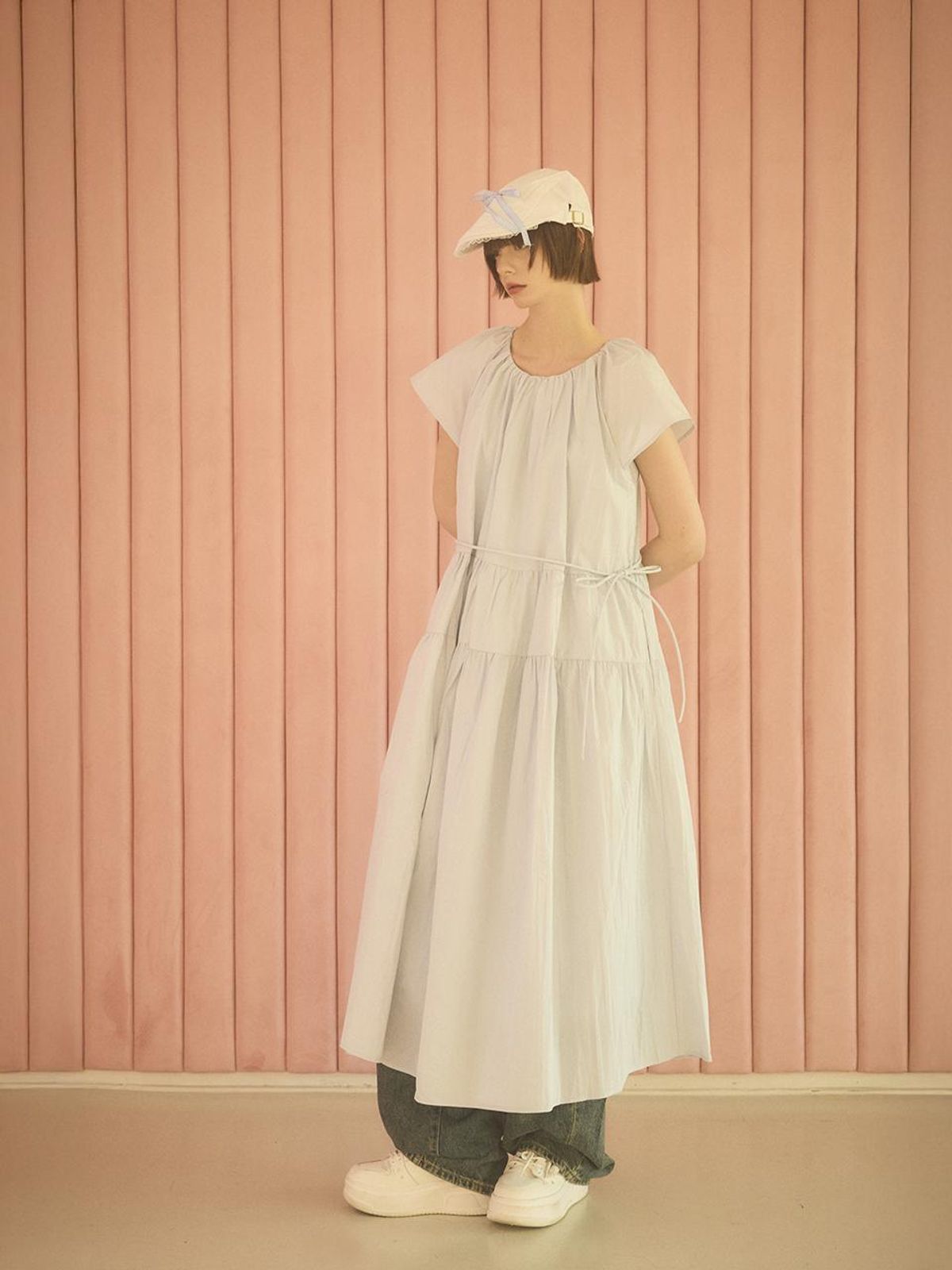 쿨키튼(KOOLKITTEN) Ribbon Cozy Dress
