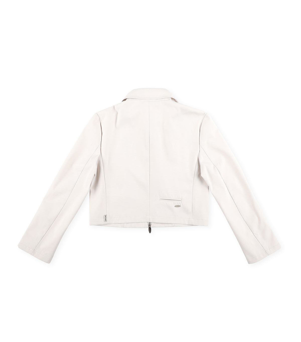 큐클리프(CUECLYP) [BB] Minimal Line Zip-up Jacket (Ivory)
