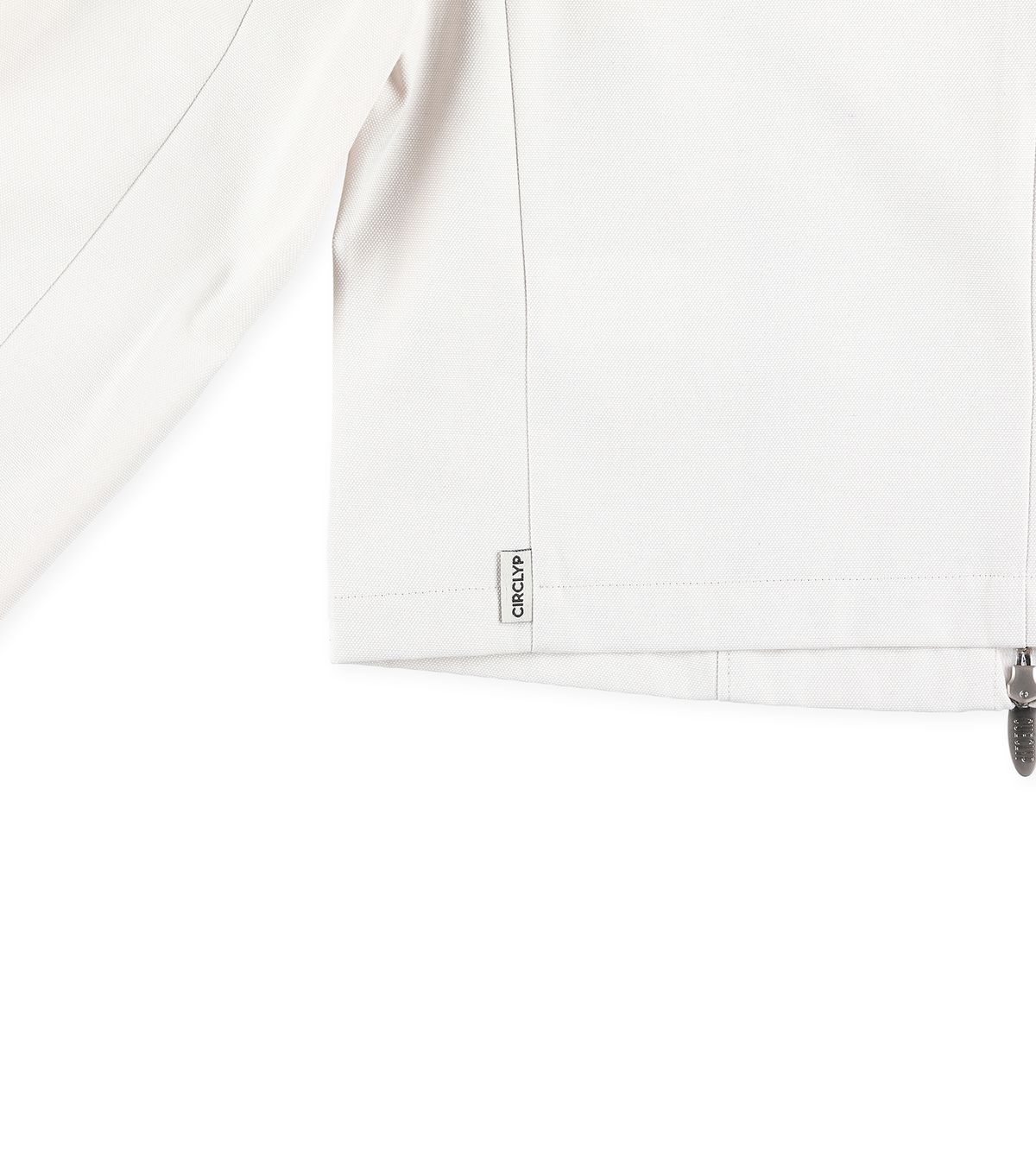 큐클리프(CUECLYP) [BB] Minimal Line Zip-up Jacket (Ivory)