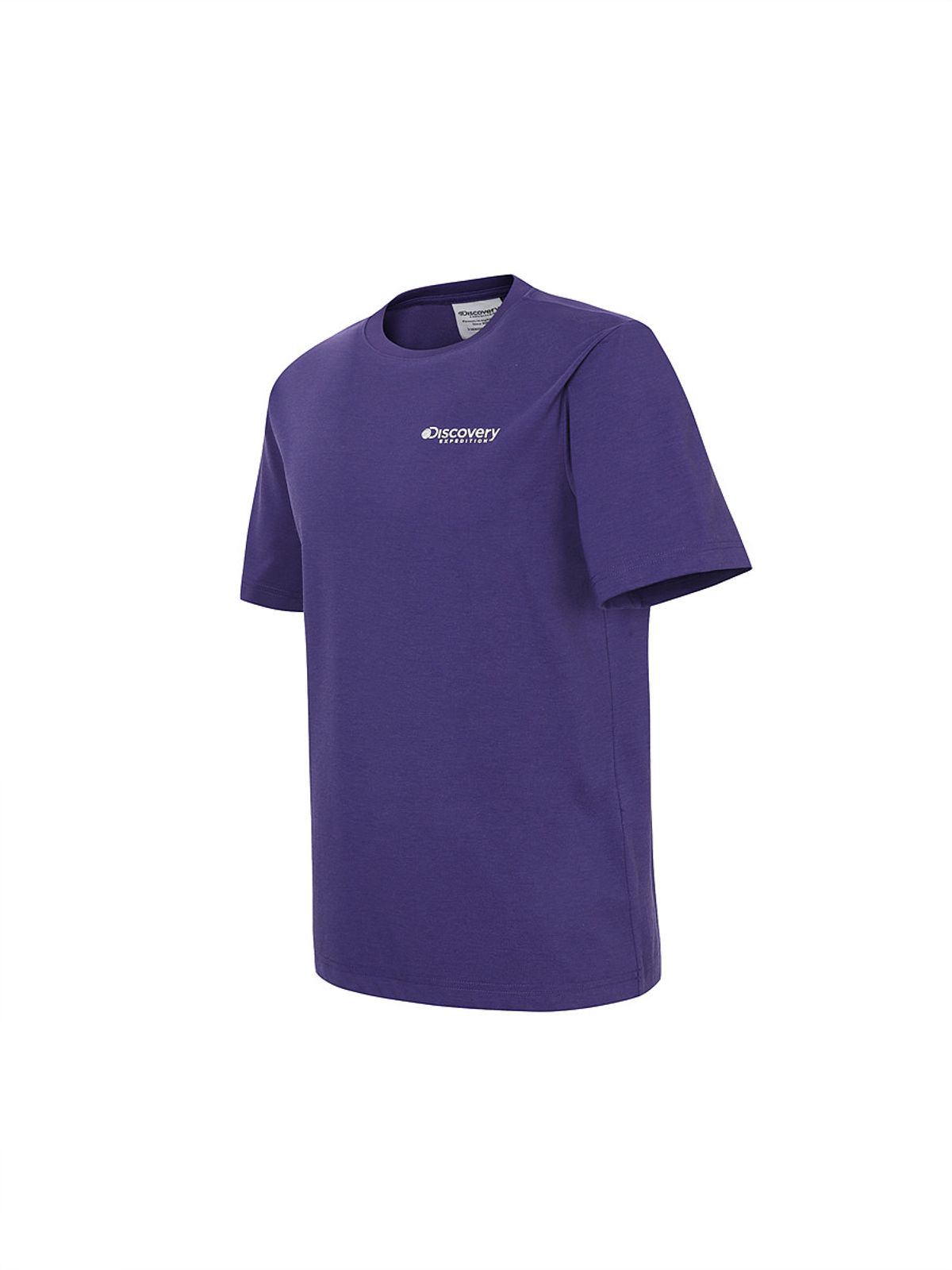 디스커버리 익스페디션(DISCOVERY EXPEDITION) 프레시벤트 워싱 박스 로고 반팔티셔츠 (PURPLE)
