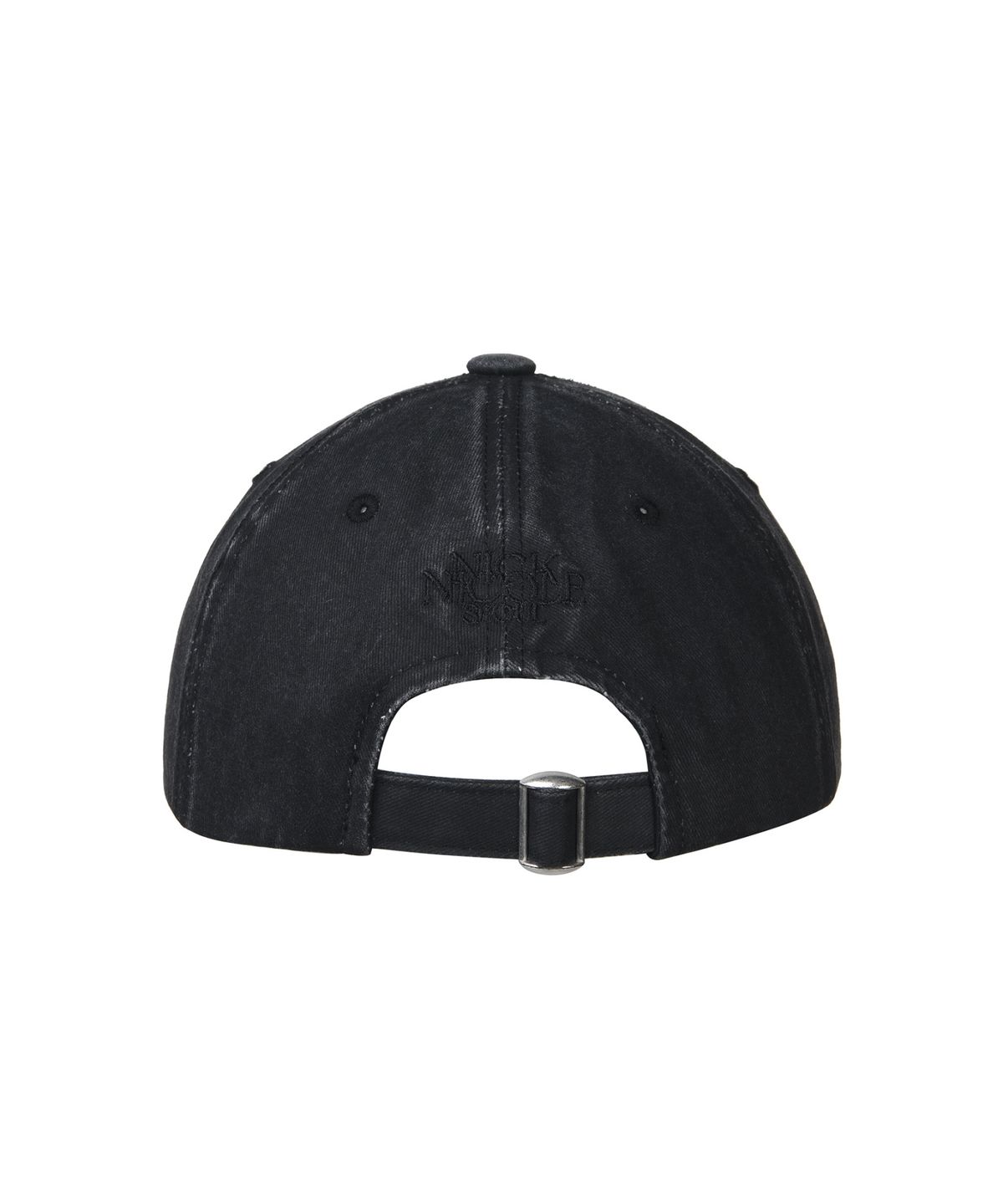 닉앤니콜(NICK&NICOLE) VINTAGE MINI BUTTERFLY BALL CAP_BLACK