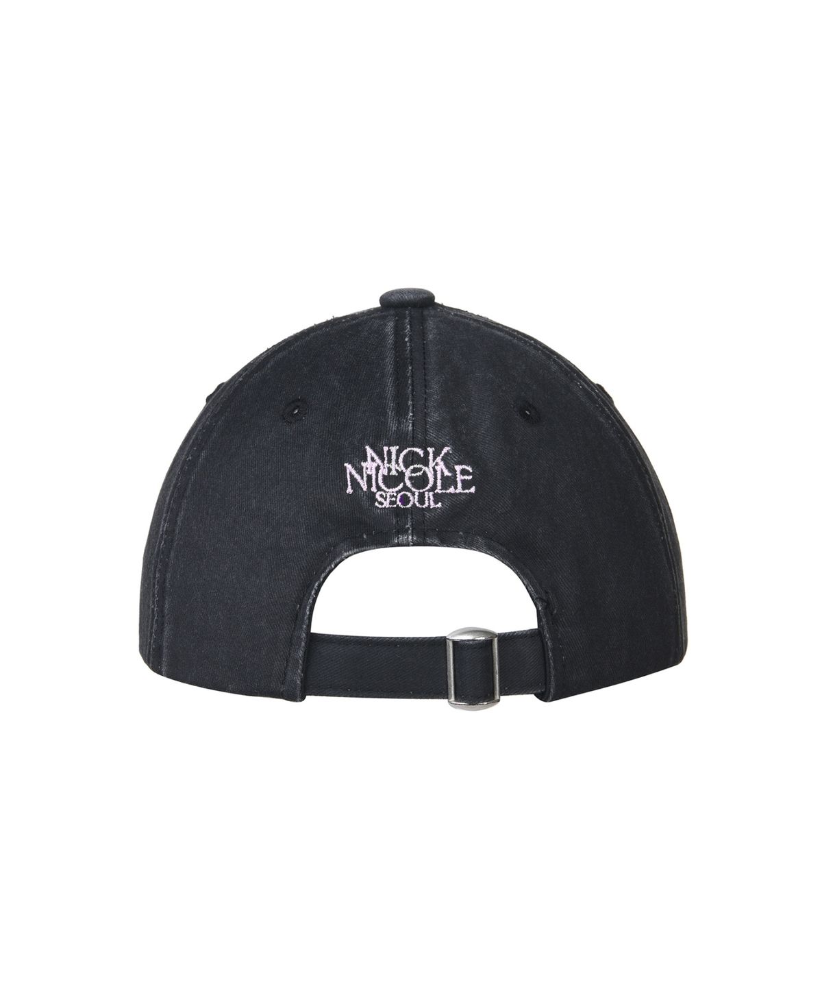 닉앤니콜(NICK&NICOLE) VINTAGE MINI BUTTERFLY BALL CAP_BLACK PINK