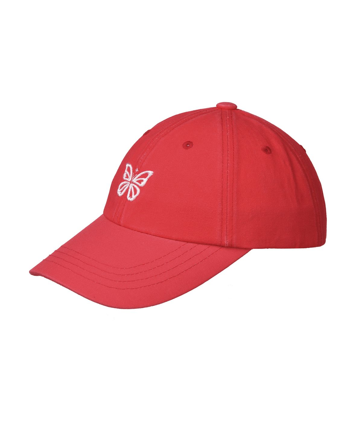 닉앤니콜(NICK&NICOLE) VINTAGE MINI BUTTERFLY BALL CAP_RED