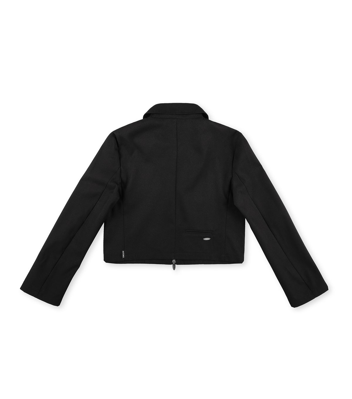 큐클리프(CUECLYP) [BB] Minimal Line Zip-up Jacket (Black)