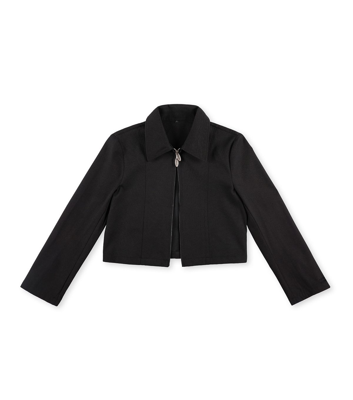 큐클리프(CUECLYP) [BB] Minimal Line Zip-up Jacket (Black)