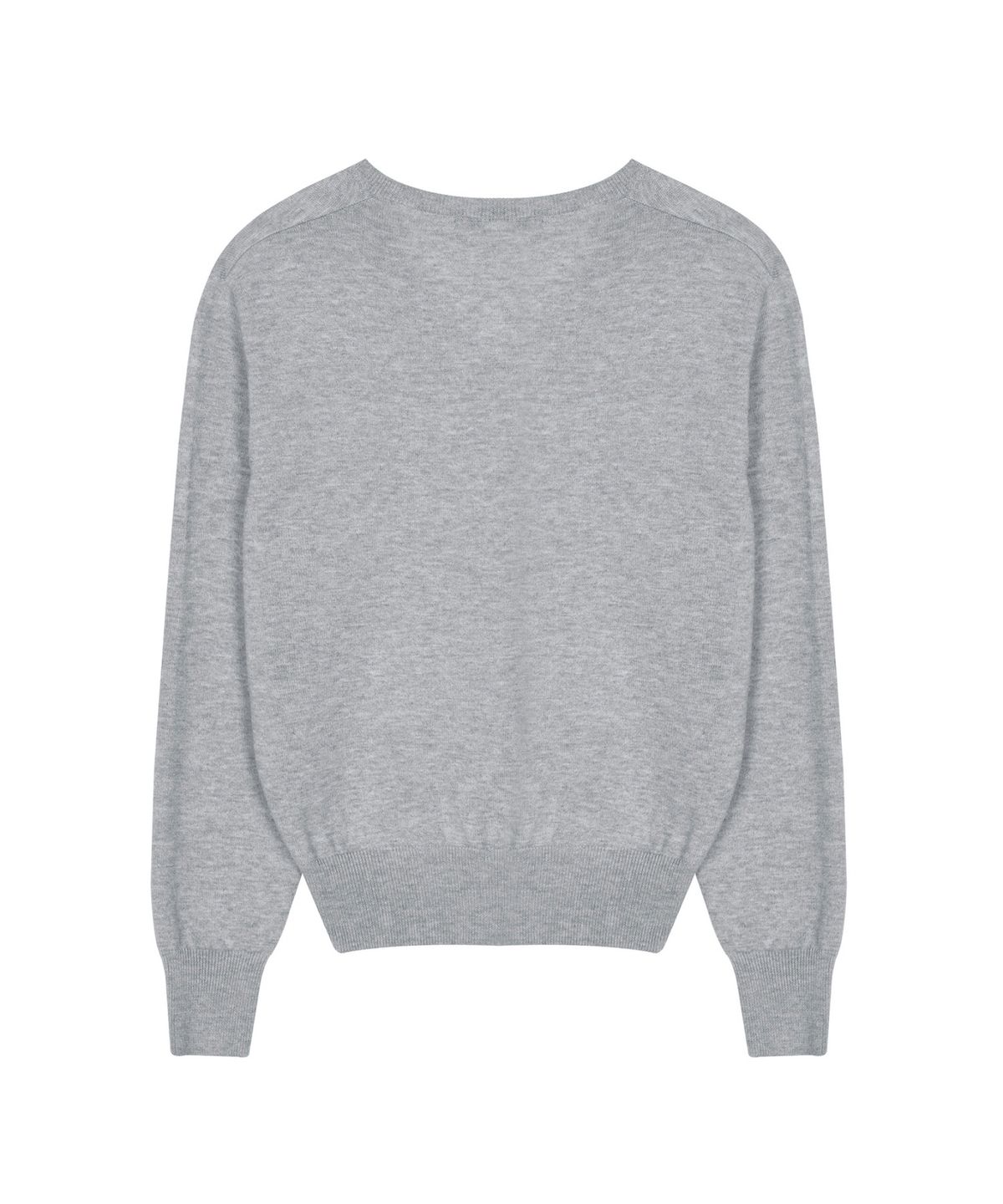 닉앤니콜(NICK&NICOLE) NICOLE MINI ROSE JAQUARD KNIT_GRAY