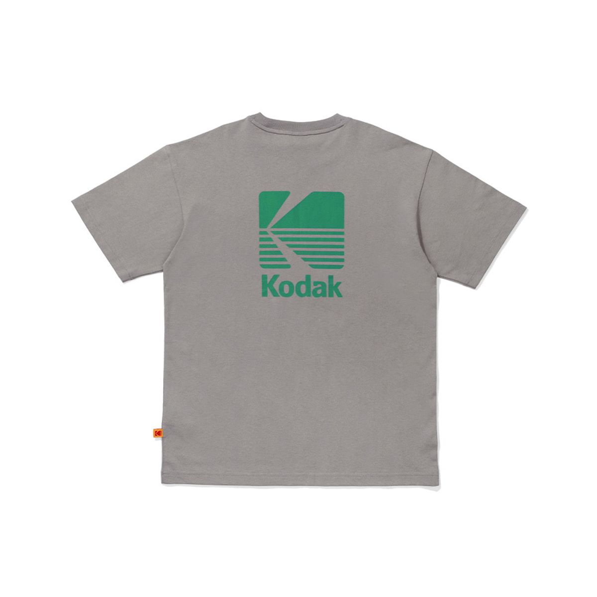 코닥(KODAK) 빅로고 코튼 반팔 티셔츠 GREY