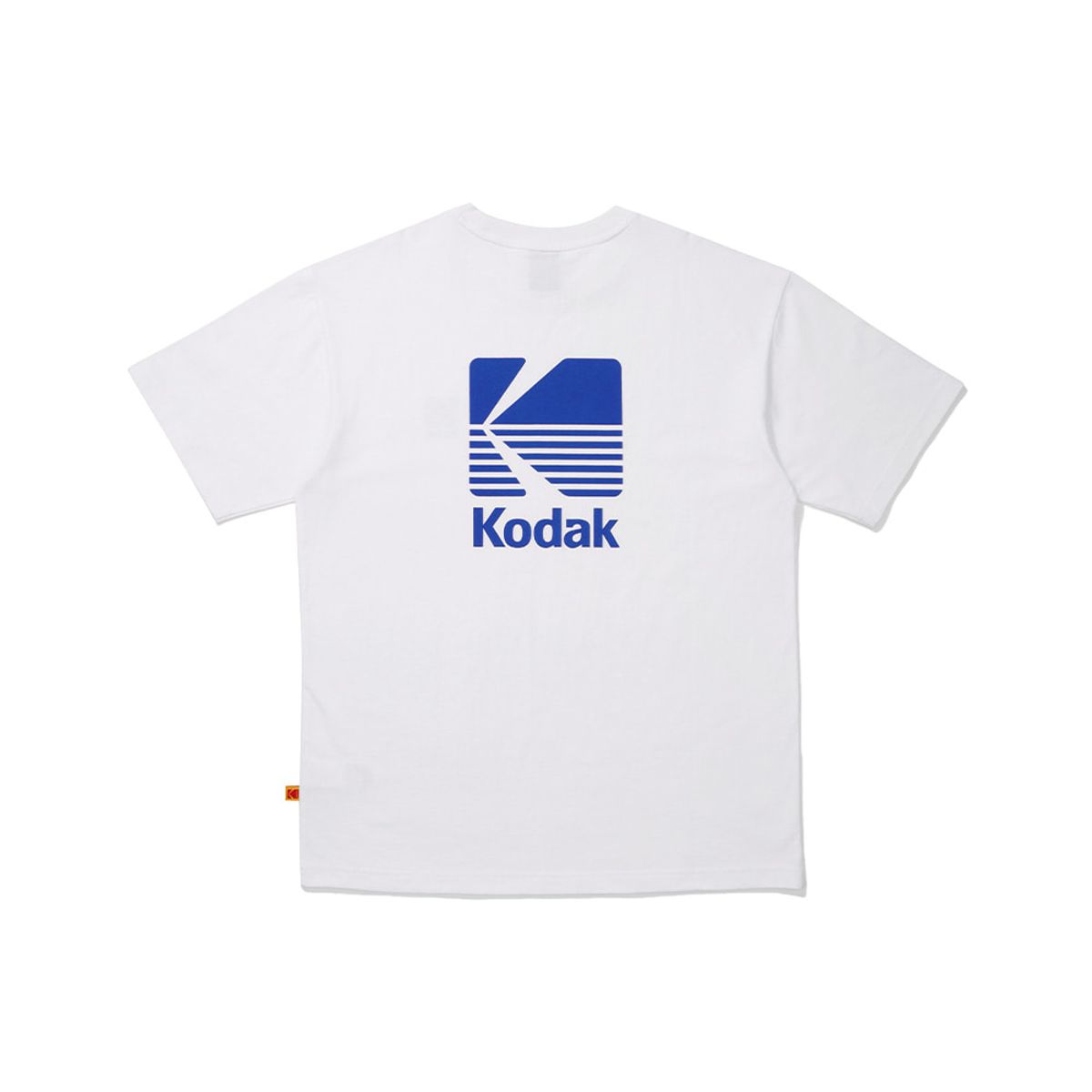 코닥(KODAK) 빅로고 코튼 반팔 티셔츠 WHITE