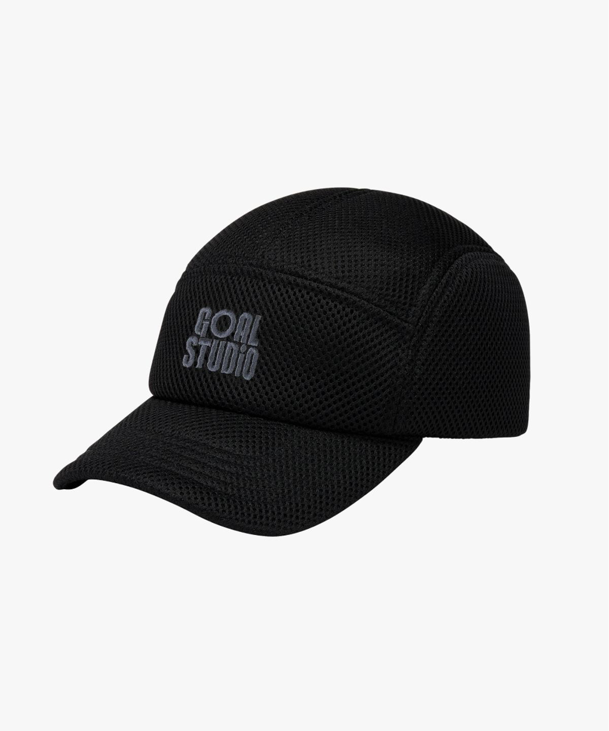 골스튜디오(GOALSTUDIO) GOAL AIRTHROUGH RUNNING CAP-BLACK