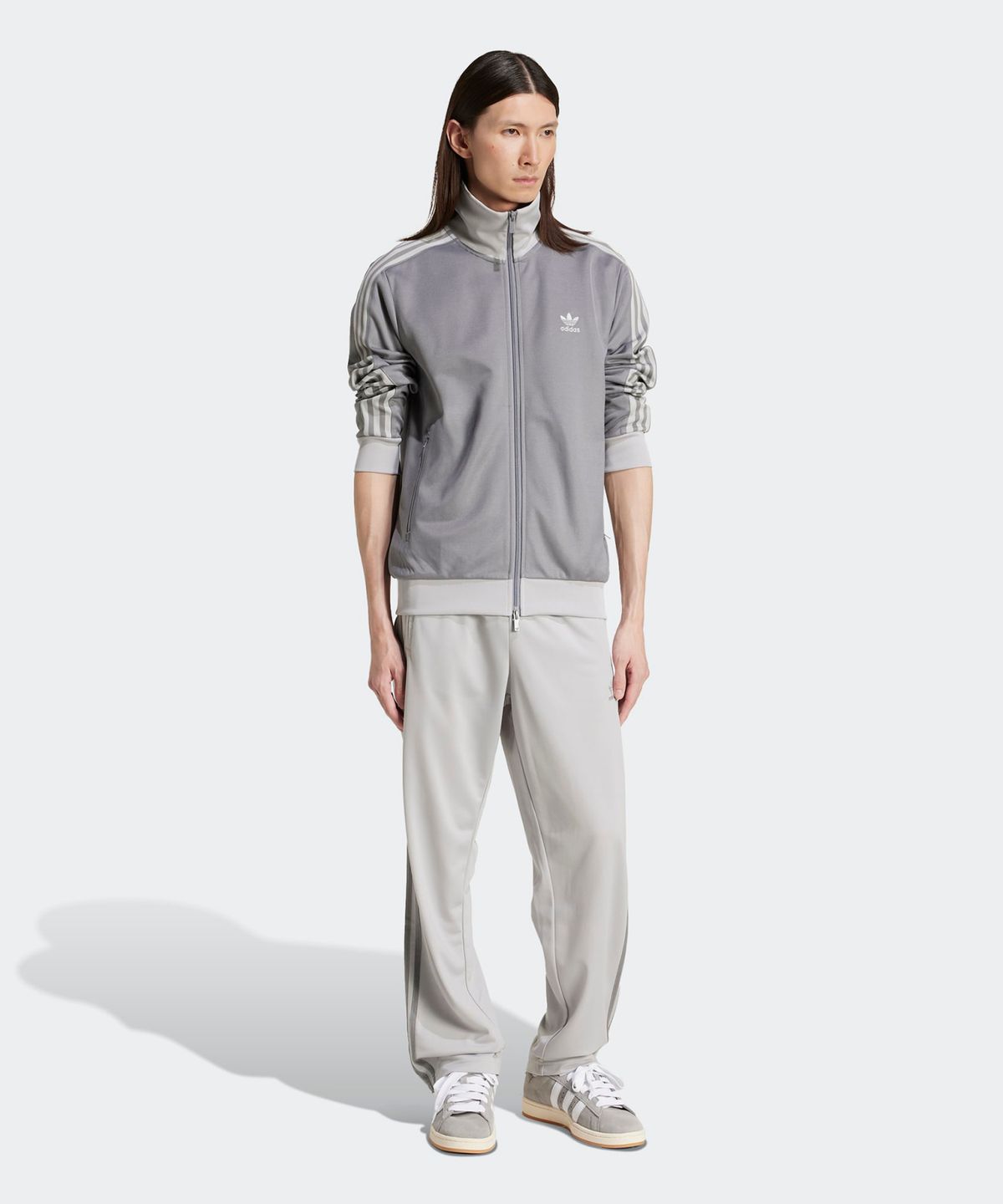 아디다스(ADIDAS) 파이어버드 트랙 팬츠 - 그레이 / JP2538