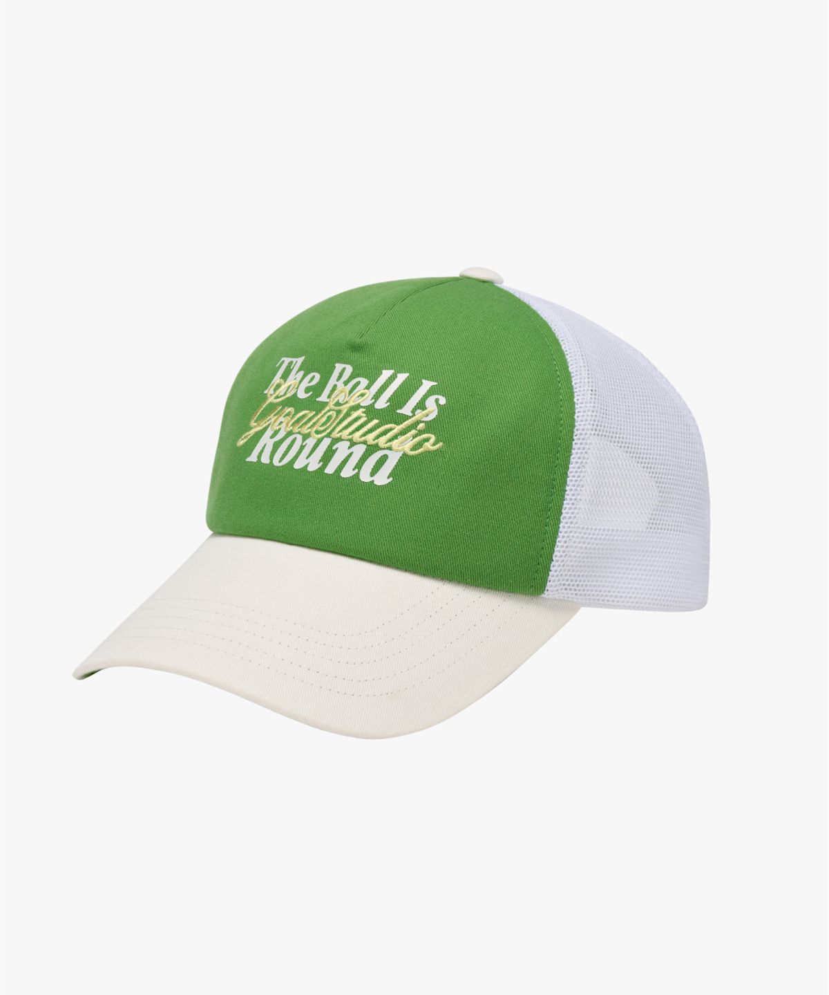 골스튜디오(GOALSTUDIO) TRUCKER CAP-LIGHT GREEN