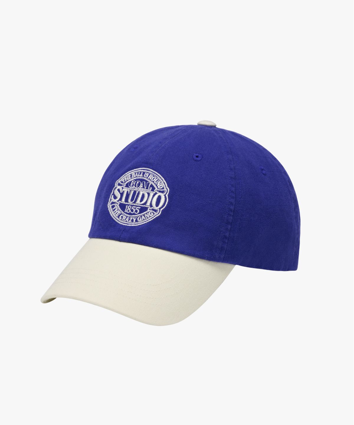 골스튜디오(GOALSTUDIO) COLOR BLOCK BALL CAP-BLUE
