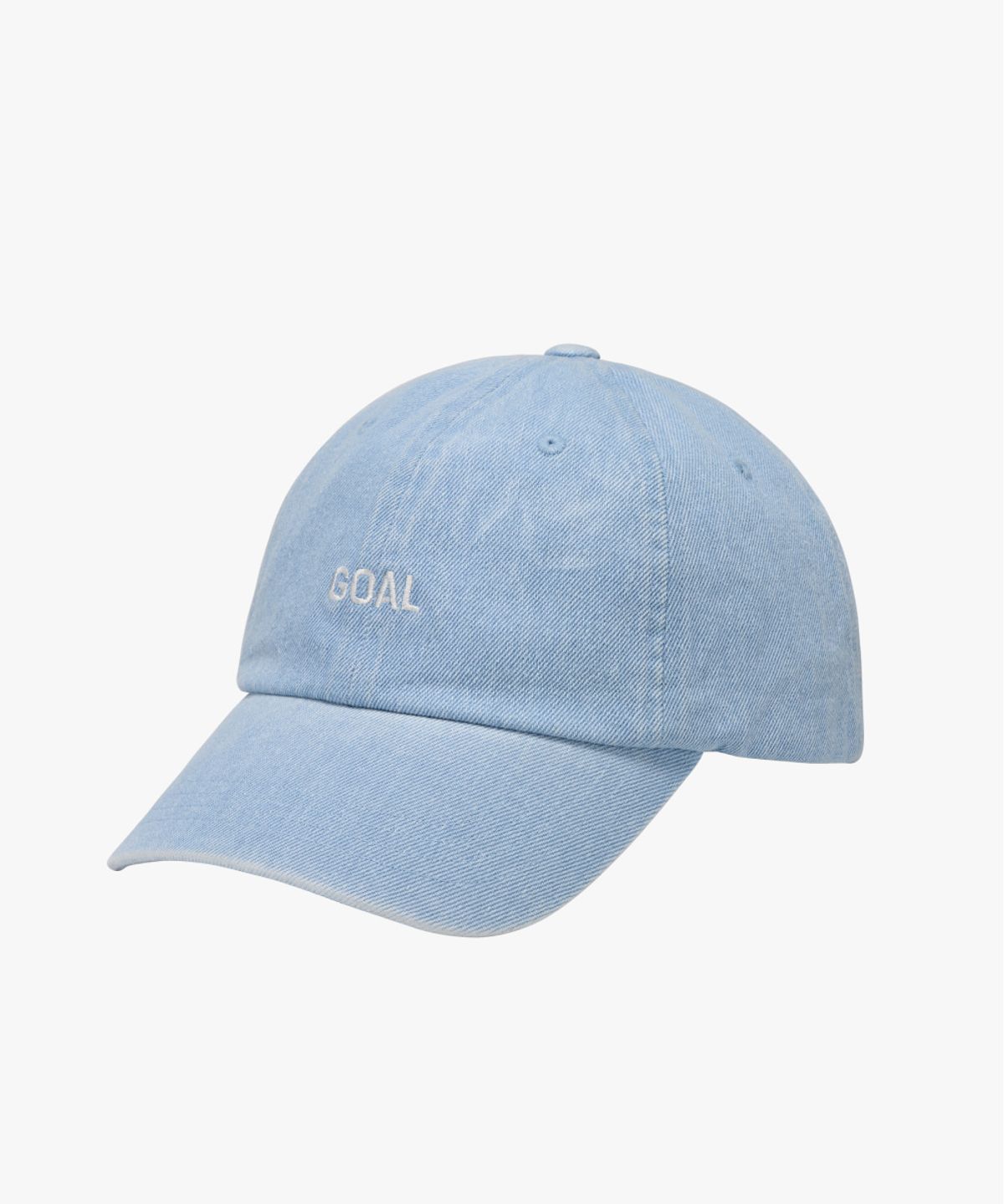 골스튜디오(GOALSTUDIO) GOAL EMBROIDERY BALL CAP-SKY BLUE(DENIM)