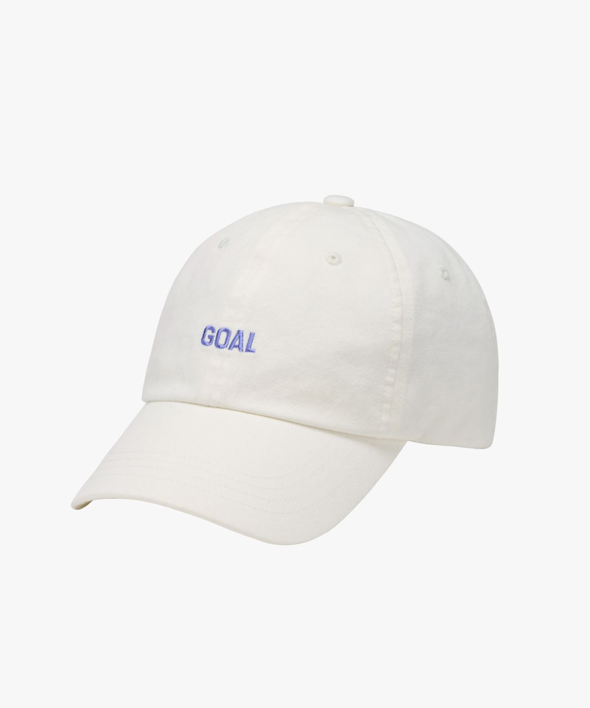 골스튜디오(GOALSTUDIO) GOAL EMBROIDERY BALL CAP-OFF WHITE