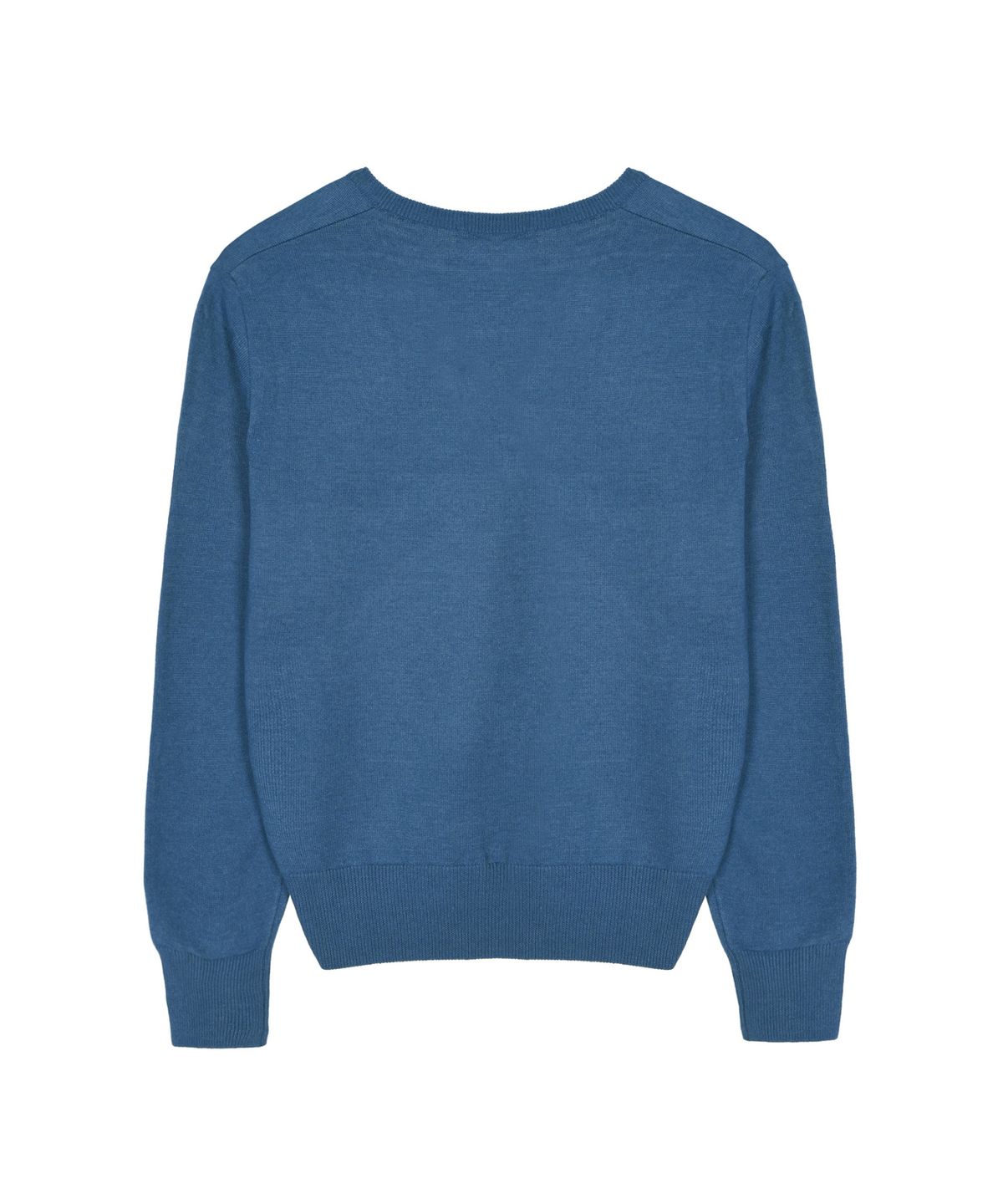 닉앤니콜(NICK&NICOLE) NICOLE ROSE JAQUARD PULLOVER KNIT_BLUE