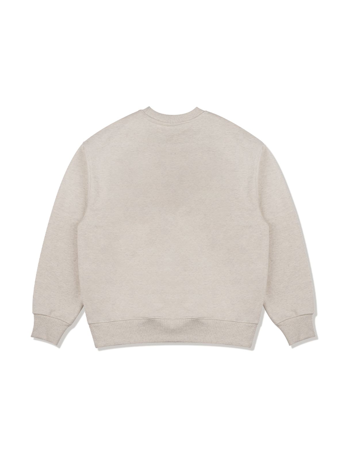 라 메종 스튜디오(LA MAISON STUDIO) UNISEX 쉴드 패턴 맨투맨 오트밀(FCD1TS103M)