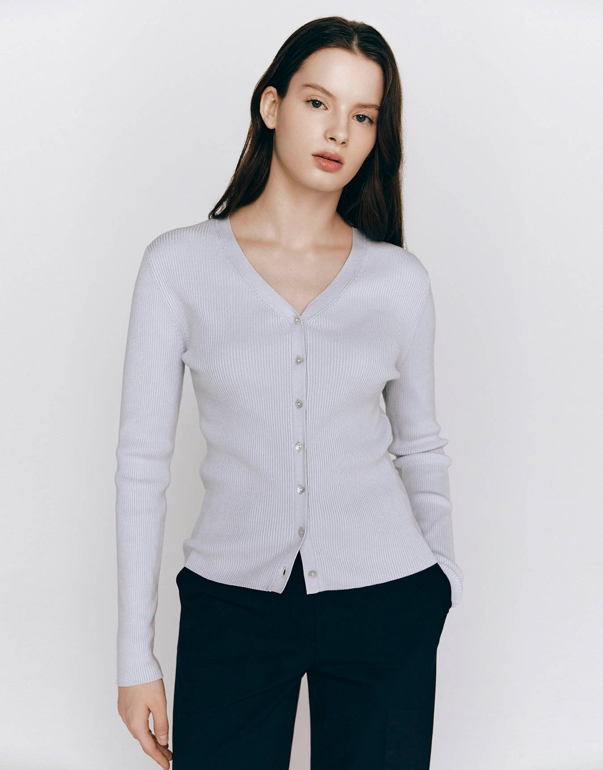 지오다노(GIORDANO) 브이넥 가디건(14GG) 355516 [5color]