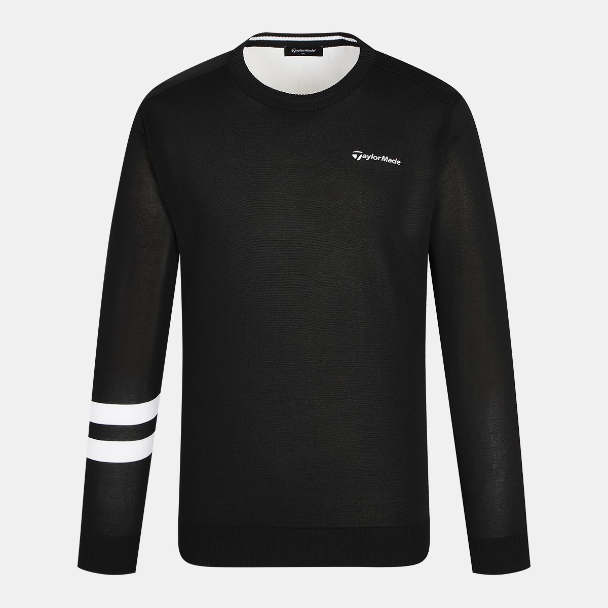 테일러메이드 어패럴(TAYLORMADE APPAREL) 남성 베이직 라운드 풀오버 니트 TSO-11HG22-199