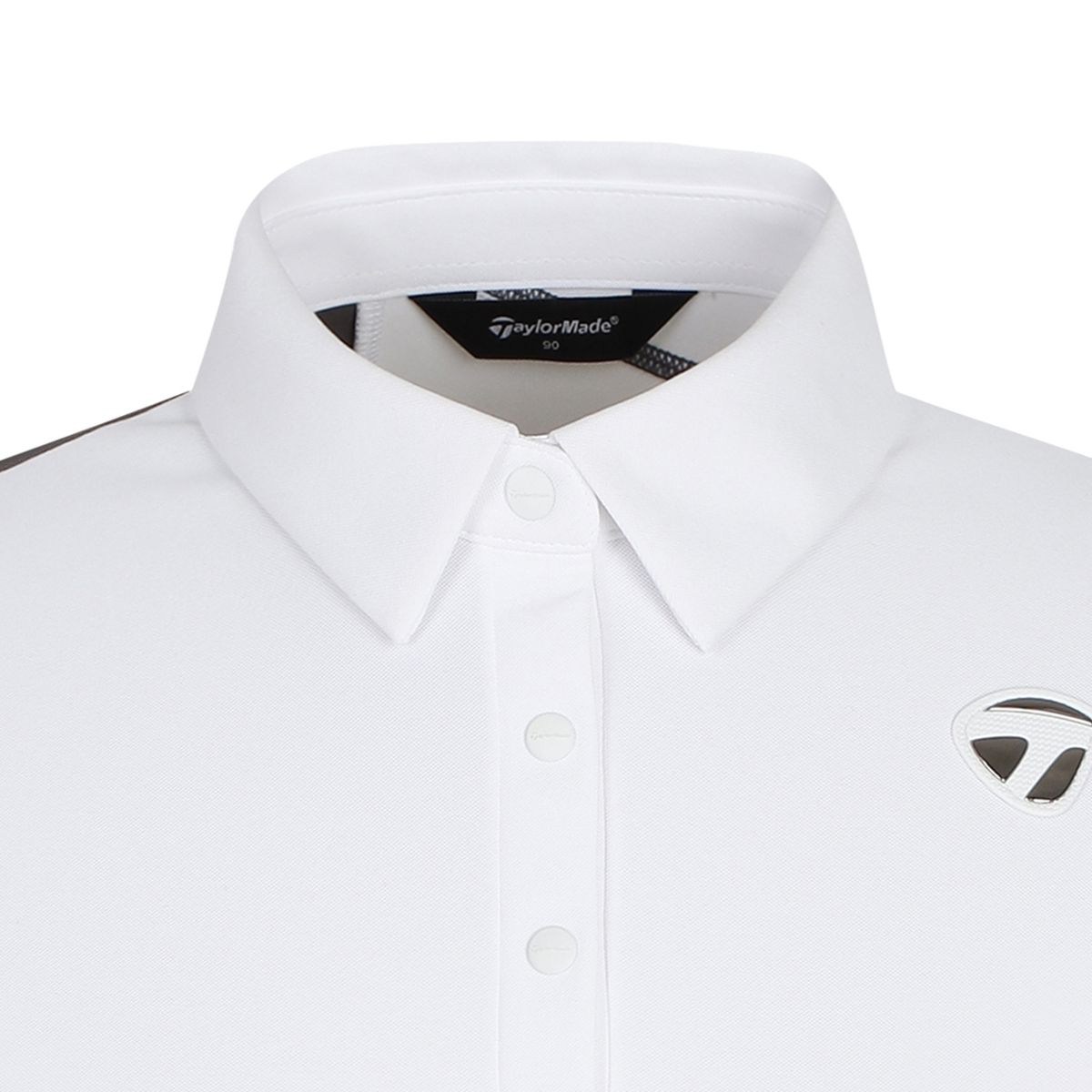 테일러메이드 어패럴(TAYLORMADE APPAREL) 여성 T라인 카라 반팔 티셔츠 T8031TO6142-100