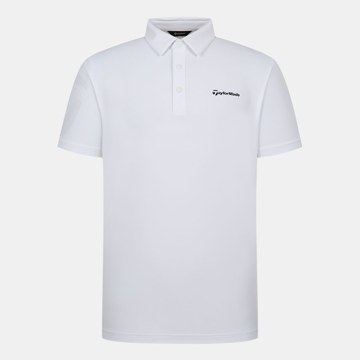 테일러메이드 어패럴(TAYLORMADE APPAREL) 남성 소매 빅로고 카라 반팔 티셔츠 T8031TO2741-100