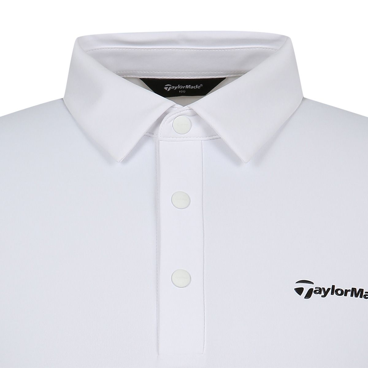 테일러메이드 어패럴(TAYLORMADE APPAREL) 남성 소매 빅로고 카라 반팔 티셔츠 T8031TO2741-100