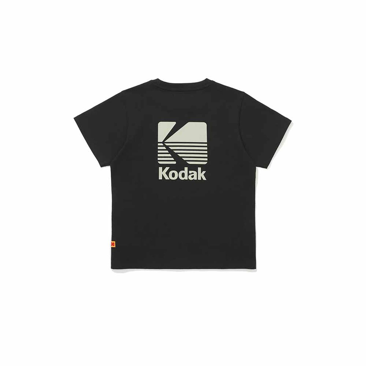 코닥 키즈(KODAK KIDS) 빅로고 코튼 반팔 티셔츠 키즈 BLACK