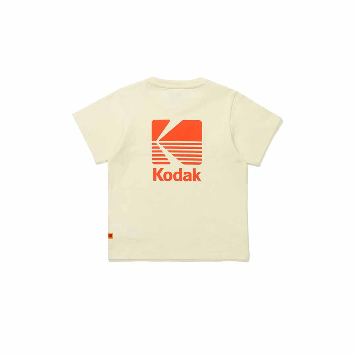 코닥 키즈(KODAK KIDS) 빅로고 코튼 반팔 티셔츠 키즈 IVORY