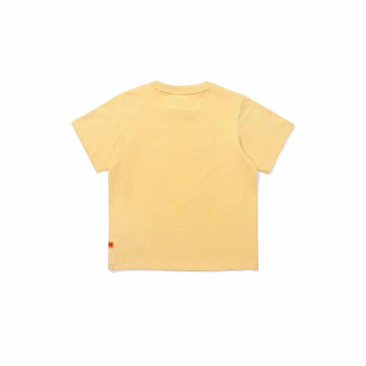 코닥 키즈(KODAK KIDS) 빅로고 아스킨 레귤러핏 반팔 티셔츠 키즈 YELLOW