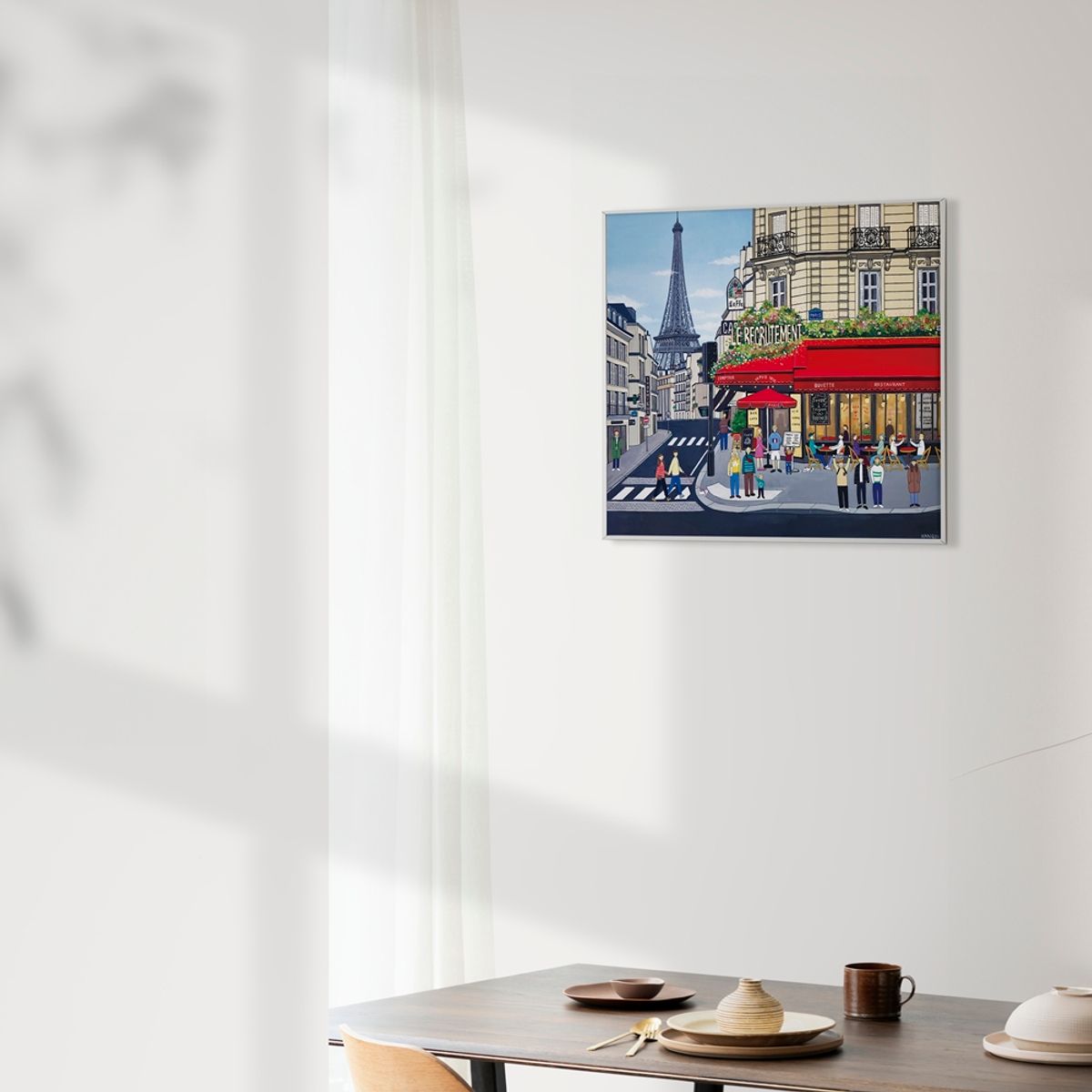 갤러리티(GALLERYT) Paris - 강지 작가 포스터 액자 60x50cm