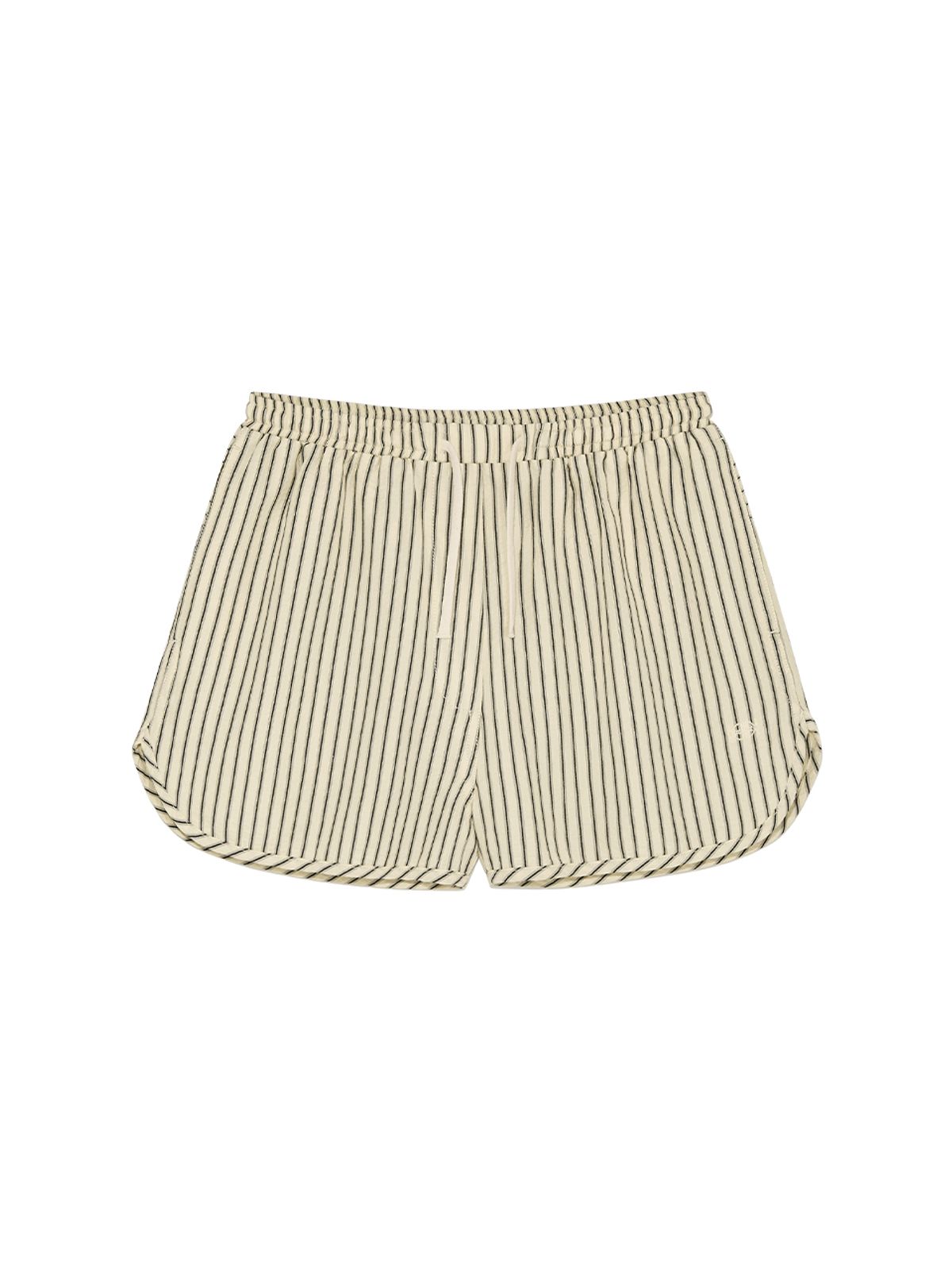 기준(KIJUN) Stripe Shorts Butter Stripe