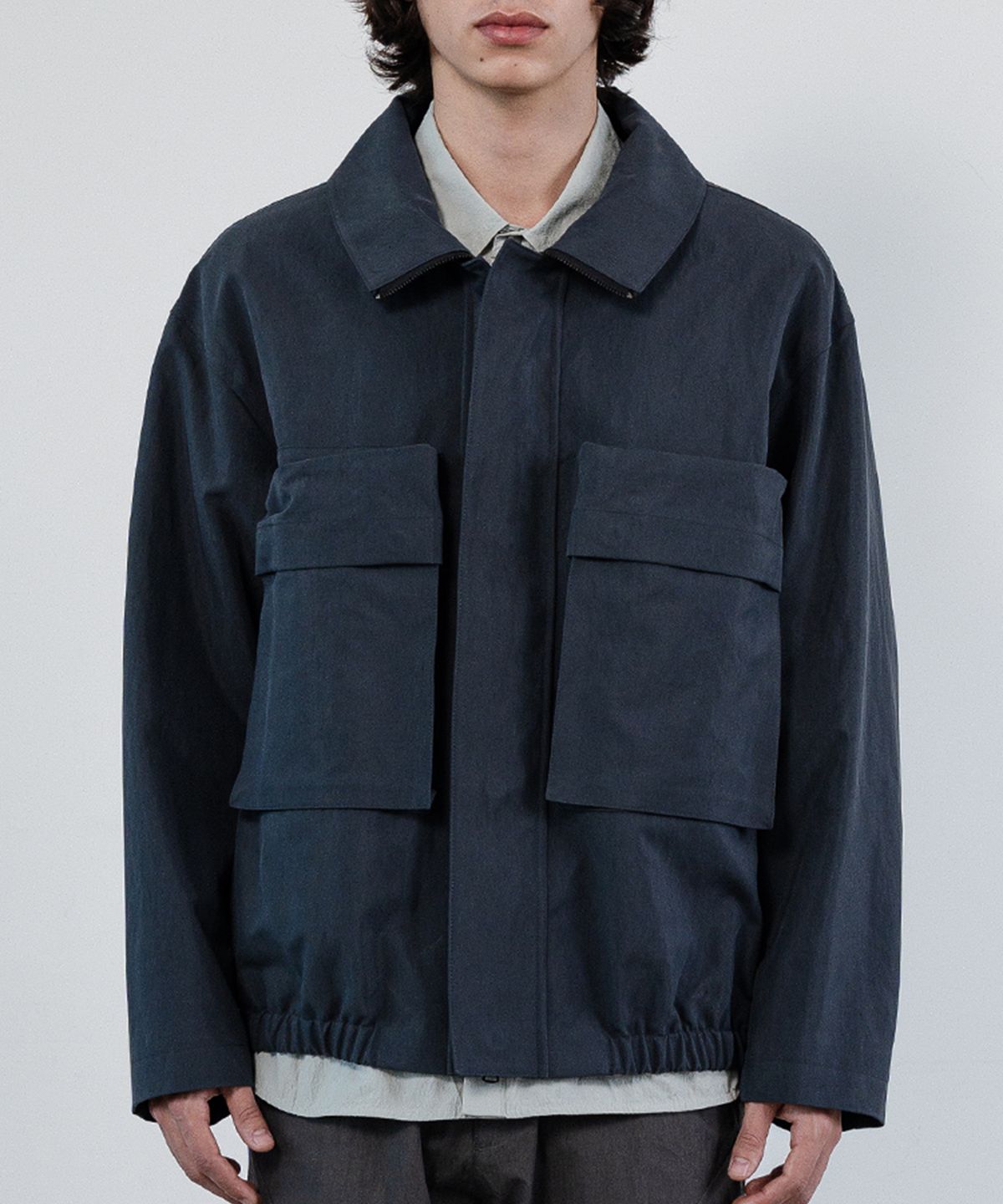 우석(WOOSUK) Box Pocket Blouson