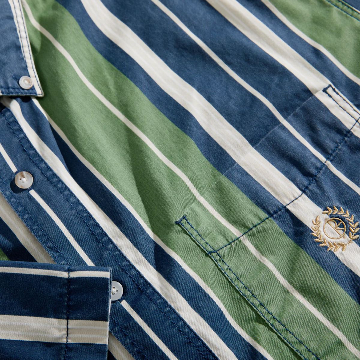 폴라(POLAR) TED SHIRT [GREEN/BLUE]