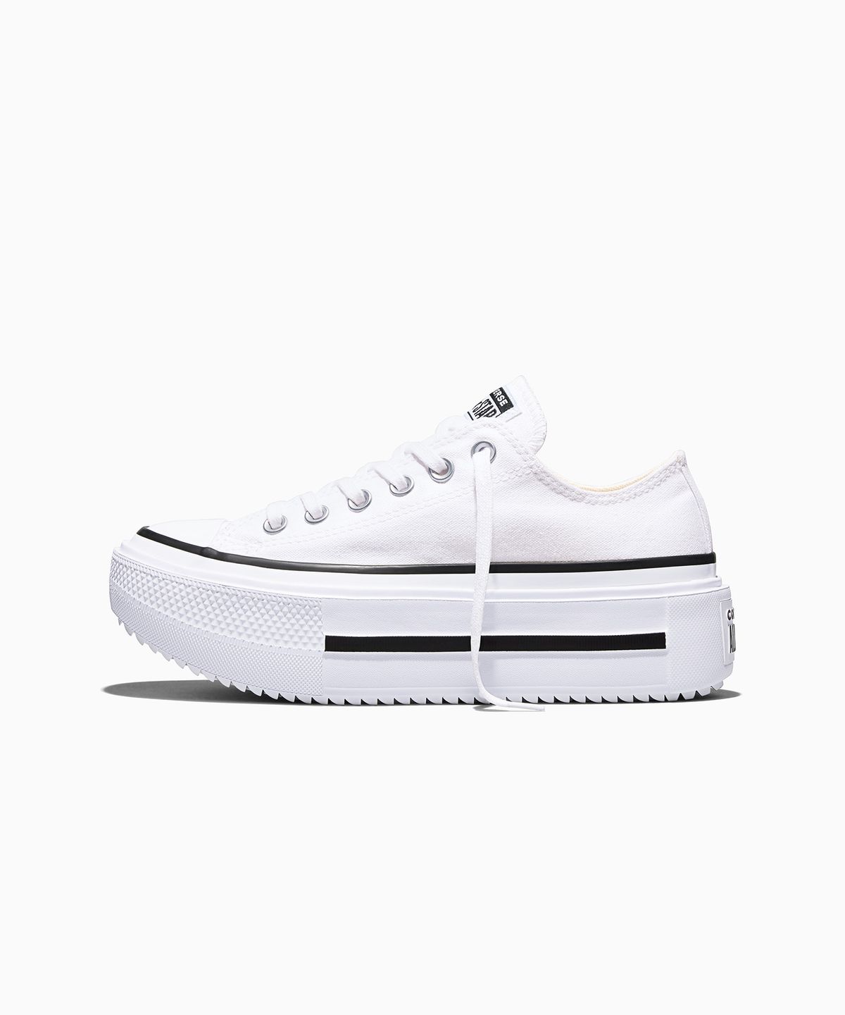 컨버스(CONVERSE) 척테일러 올스타 더블 스택 화이트 A15491C