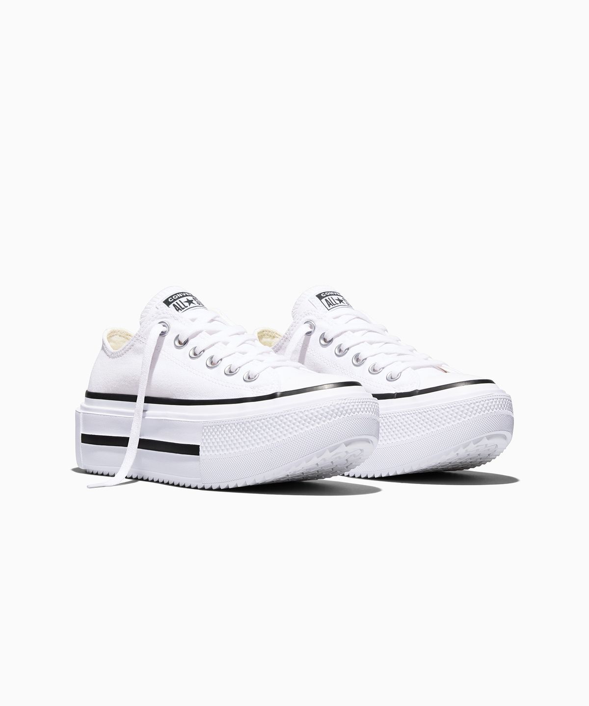 컨버스(CONVERSE) 척테일러 올스타 더블 스택 화이트 A15491C