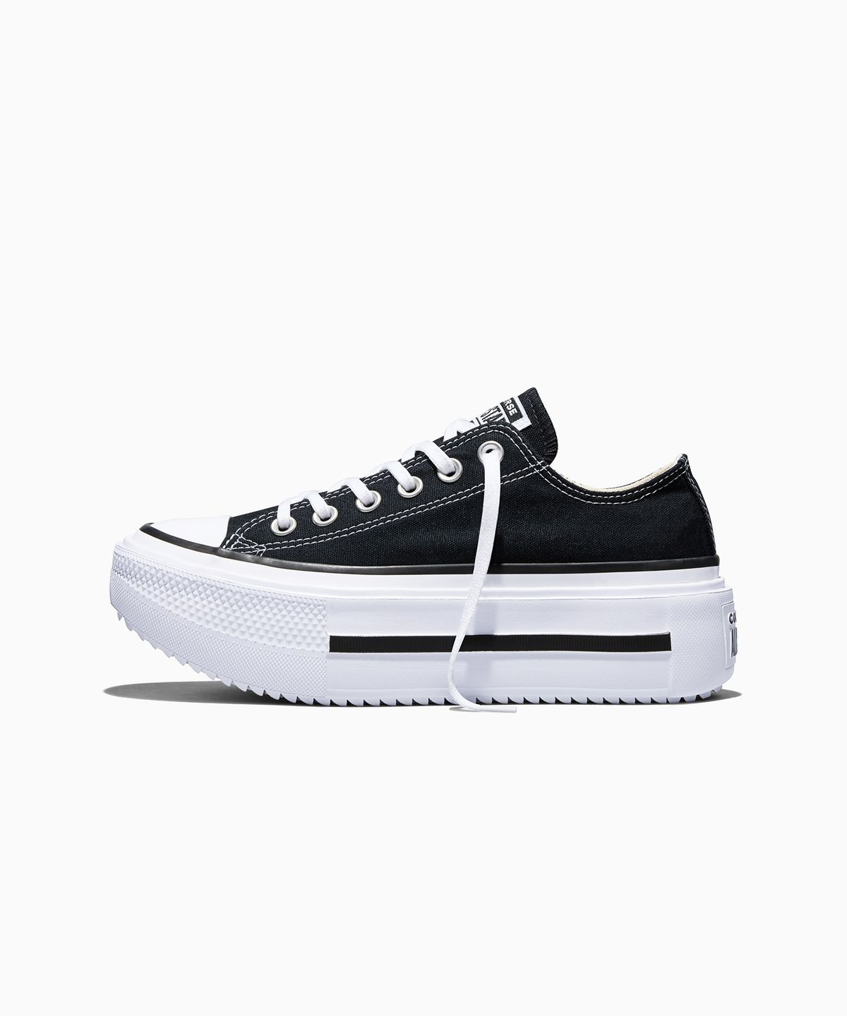 컨버스(CONVERSE) 척테일러 올스타 더블 스택 블랙 A15490C