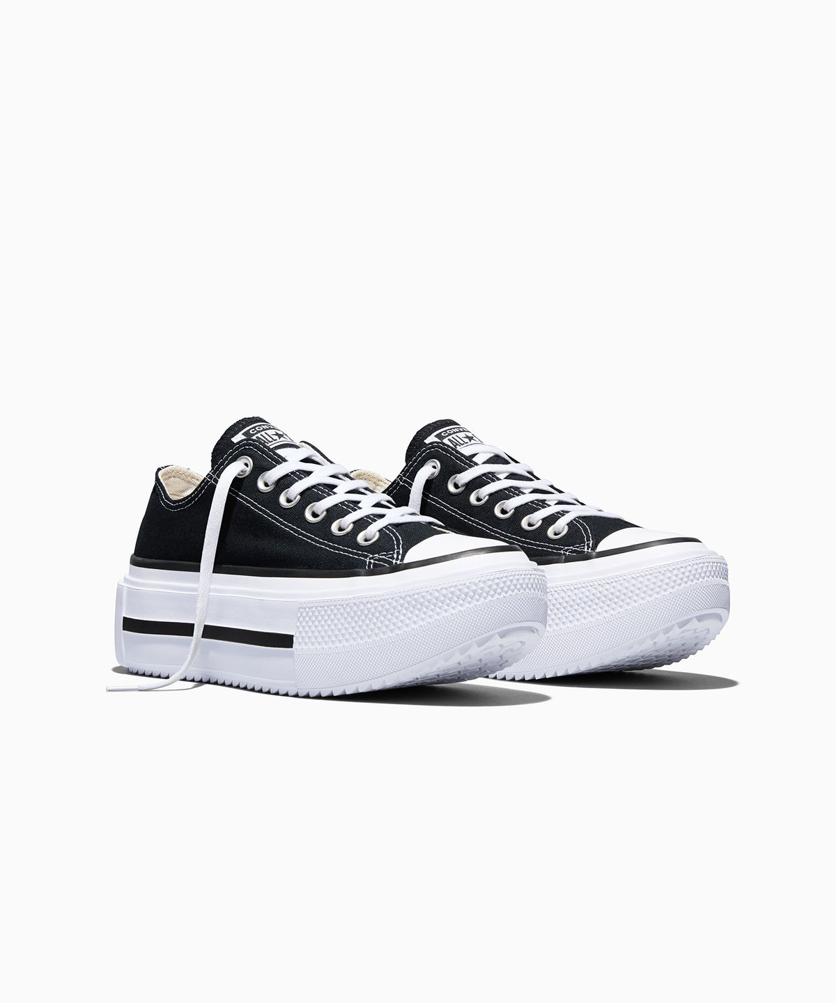 컨버스(CONVERSE) 척테일러 올스타 더블 스택 블랙 A15490C