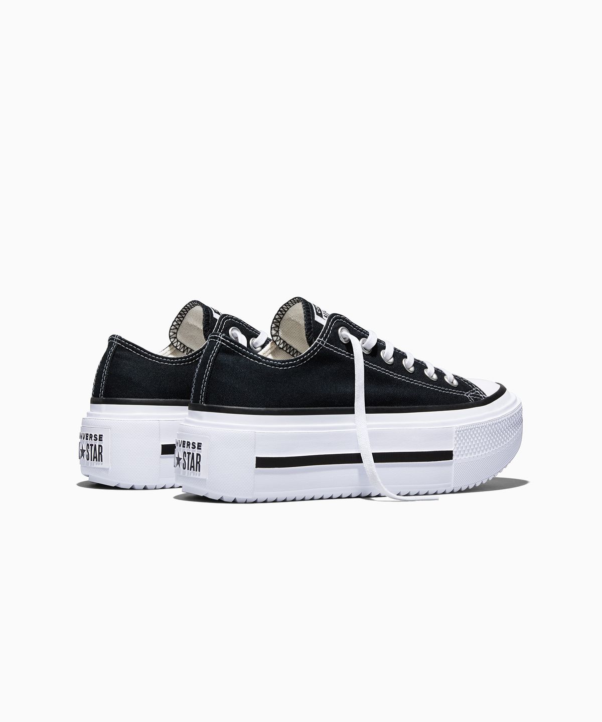 컨버스(CONVERSE) 척테일러 올스타 더블 스택 블랙 A15490C