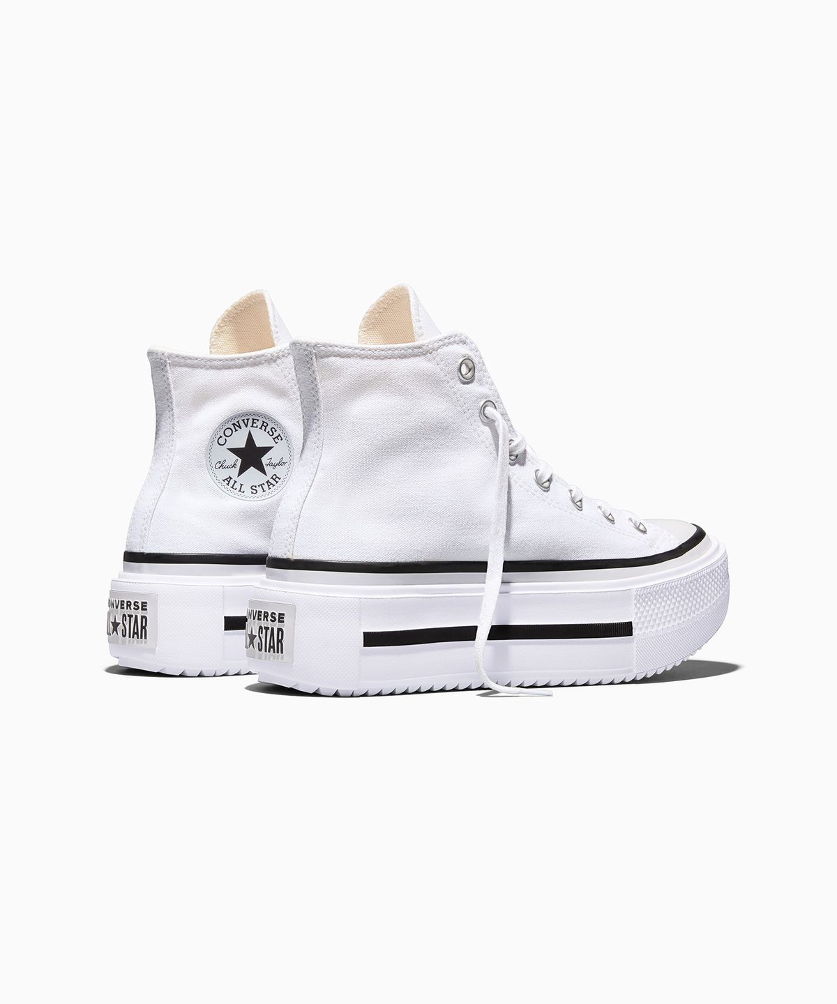 컨버스(CONVERSE) 척테일러 올스타 더블 스택 화이트 A12976C